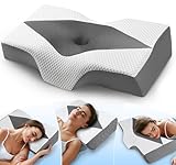 Hypuno Orthopädisches Memory Foam Kopfkissen Nackenstützkissen Gegen...
