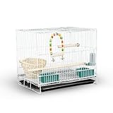 Vogelkäfig für Nymphensittiche, Wellensittiche, Lovebirds,...