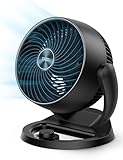 Dreo 28dB leiser Tischventilator, 30cm hoher Ventilator mit Kühlung, 3...