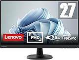 Lenovo D27-45 | 27' Full HD Monitor | 1920x1080 | 75Hz | 250 nits | 4ms...