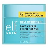e.l.f. SKIN Holy Hydration! Face Cream, Broad Spectrum SPF 30 Sunscreen,...