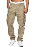 AlvaQ Arbeitshose Herren Baumwolle Cargohose Herren Herren Hose Stretch...