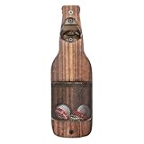 Wandmontierter Öffner – Holz Vintage Küchenwerkzeug, Platzsparendes...