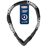 ABUS Kettenschloss Tresor 6806C - Zahlenschloss mit 360°-Bolzen, 6 mm...