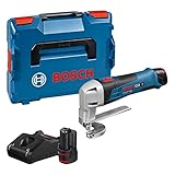 Bosch Professional 12V System Akku Blechschere GSC 12V-13 (inkl. 2x 2.0Ah...