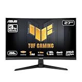 ASUS TUF Gaming 27 Zoll 1080P Curved Monitor (VG27VQM1B) - Full HD, 1500R,...