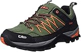 CMP Herren Rigel Low Shoe WP Trekking-Schuhe, TORBA-Flash ORANGE, 45 EU