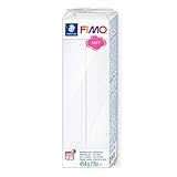 STAEDTLER ofenhärtende Modelliermasse FIMO soft, weiß, Großblock 454g,...