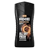 Axe 3-in-1 Duschgel & Shampoo Dark Temptation für ganztägige Frische,...