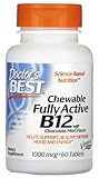 Doctor's Best - Kautabletten mit voll aktivem B12 (Methylcobalamin) | 60...