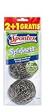Spontex Spirinett Edelstahlspiralen, ideal für hartnäckigen Schmutz in...