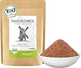 Traubenkernmehl BIO 1kg (1000 g) | teilentölt | 100% natürlich - ohne...