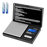 Oderra Feinwaage 700g x 0,01g, Tragbar Schmuckwaage mit LCD-Display,...