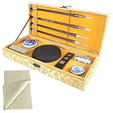 ZHYUAN Chinesischer Kalligraphie Pinsel Set 11-teilig,mit 35...