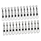 ORFOFE 140 Stück Teiliges Angelwirbel Robustem Metall Rollende...