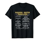 Gaming-Master,Brettspiel, Rollenspiel, Spieler, Dungeon T-Shirt