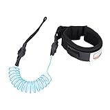 Nikou Surfboard SUP Leash, 5mm Surf Sicherheitsfuß Seil Coiled Leg Rope...