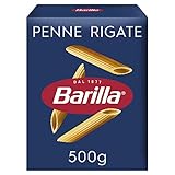 Barilla Pasta Klassische Penne Rigate n.73 aus hochwertigem Hartweizen...