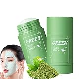 2 Stück Green Tea Mask Stick,Grüne Tee Gesichtsmaske für...