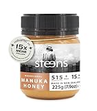 Steens Manuka Honey MGO 515+ - rein roher 100% zertifizierter UMF 15+...