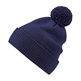 Roughtex Bommelmütze aus Bio-Baumwolle Vielseitige Wintermütze, mit...