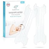 Health Press® Nasenpflaster – 50 Transparente Nasenstrips – Anti...