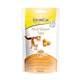 GimCat Multi-Vitamin Tabs - Funktionaler Katzensnack unterstützt...