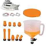 Kühlertrichterkit - Produktfarbe Orange, verschüttete Füllwerkzeuge, 15...
