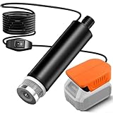 Valixirant Wassertransferpumpe für 18 V Akku, 635 GPH Durchflussmenge,...