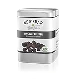 Schwarzer Pfeffer ganz Pfefferkörner in Premium Bio Qualität, für die...