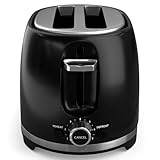 Tesla TS200BX Toaster, 700-850 W, Aufwärm- und Auftaufunktion, 7...