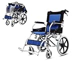 ByteTecpeak M3 Ultraleicht Rollstuhl Faltbar Leicht, Transitrollstuhl,...