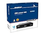 Edision OS Mini 4K S2X - Linux E2 SAT Receiver H.265/HEVC (1x DVB-S2X,...