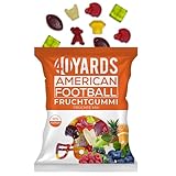 40YARDS American Football Gummibärchen Früchte Mix (175g Tüte) -...
