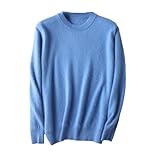 Herren Kaschmir-Pullover, Rundhals-Ausschnitt, Strickpullover, Tops,...
