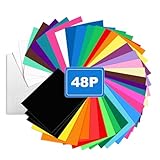 Windfromort Vinylfolie Plotter – plotterfolie 48 Stück – plotterfolie...