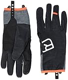 Ortovox Herren Fleece Light Glove Handschuhe, Schwarze Stahlmischung, M