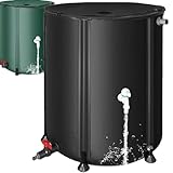Zusammenklappbare Regentonnen-Wasserspeicherbehälter, tragbarer Wassertank...