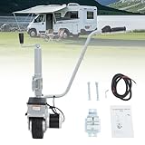 DHQCQL Stützrad Anhänger 12V, 350W Elektrischer Bollerwagen, Max....