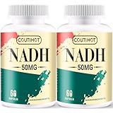 NADH 50 mg – 120 Kapseln, reduzierte Form von NAD+, hochdosiert mit...