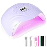 CIRULLI UV LED Lampe für Nägel,168W Nageltrockner für Gel Nagellack,uv...