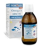 NORSAN Premium Omega 3 Arktis Dorschöl hochdosiert 200 ml / 2.000mg Omega...