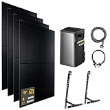 WATTSTUNDE Balkonkraftwerk Set, 1720W, 4x 430W DAH Solarmodule, EcoFlow...