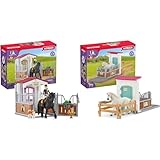 SCHLEICH 42569 HORSE Club Pferdebox mit HORSE Club Tori & Princess & 42569...