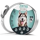 ZENITHIA Zeckenhalsband für Hunde - Flohhalsband hundeFlohschutz Halsband...