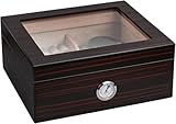 Zigarren-Humidor-Box, Zigarrenetui, Zedernholz, Zigarrenbox, Geschenk für...