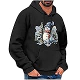 Hoodie Herren Weihnachten Sweatshirt mit Kapuze Y2k Kapuzenpulli Lässige...