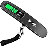 BAGAIL Kofferwaage Digitale Gepäckwaage mit Hinterleuchtet LCD-Display,...