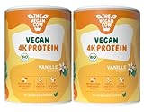 THE VEGAN COW - Vegan 4K Protein - Vanille | Bio-Proteinpulver | 21g...