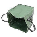 PAMINGONO Großer Gartenabfallsack mit Quadratischem Standfuß 53X53X53cm...